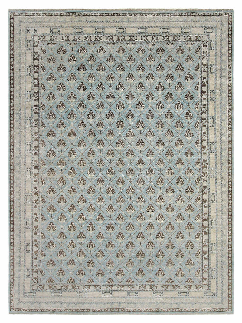 Pacific Khotan Blue Ivory Transitional