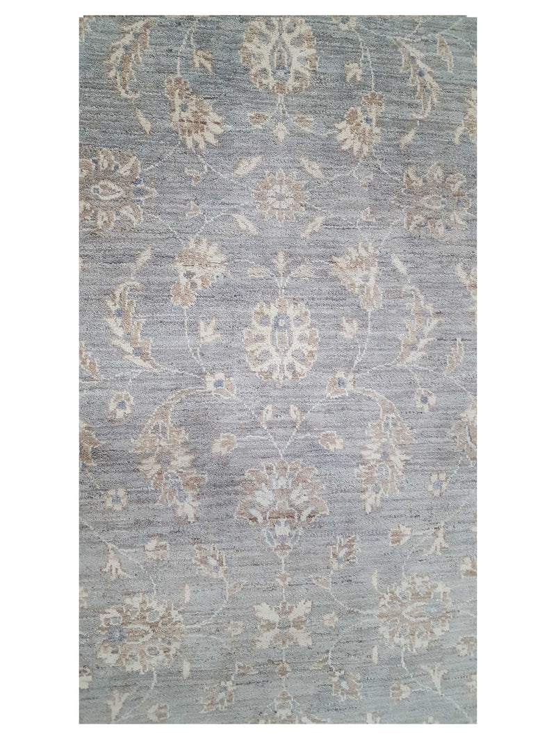 Pacific Ziegler 39509 Grey Grey Transitional Hand Knotted Rug