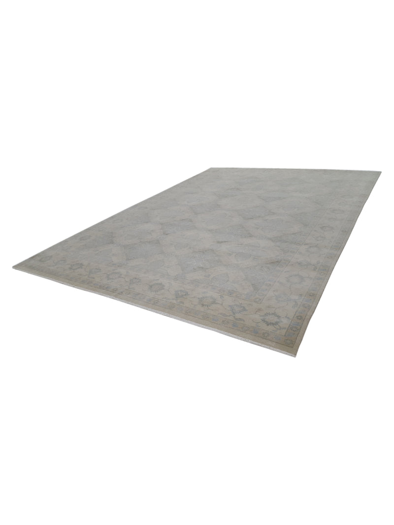 Pacific Khotan-In 39548 Beige Beige Transitional Hand Knotted Rug