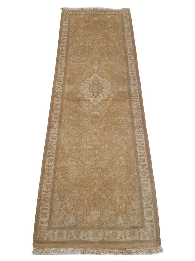 Pacific Classic 39596 Gold Ivory Traditional Hand Knotted Rug