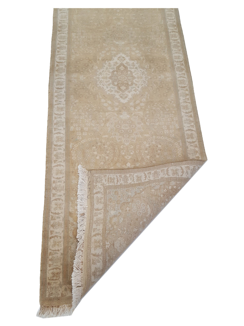 Pacific Classic 39596 Gold Ivory Traditional Hand Knotted Rug