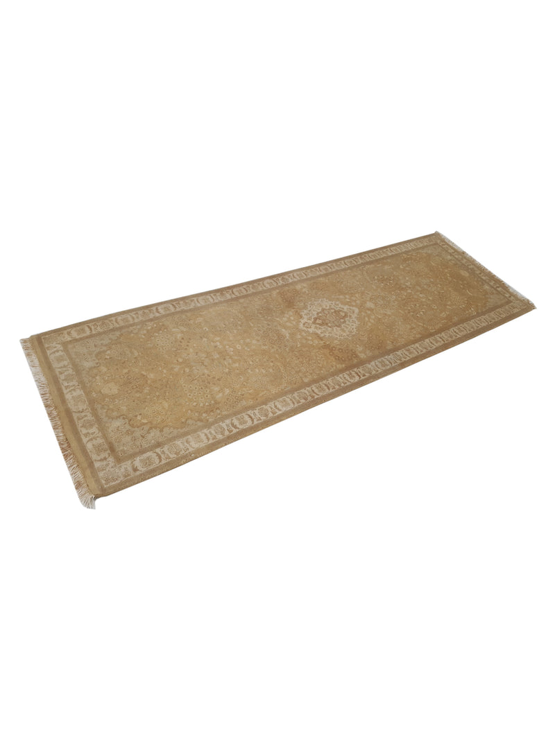 Pacific Classic 39596 Gold Ivory Traditional Hand Knotted Rug