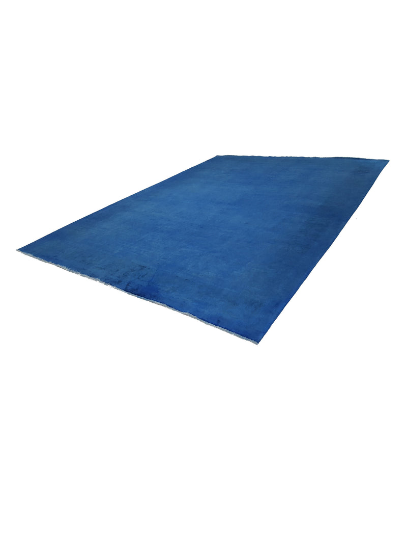 Pacific Classic 39610 Blue Blue Transitional Hand Knotted Rug