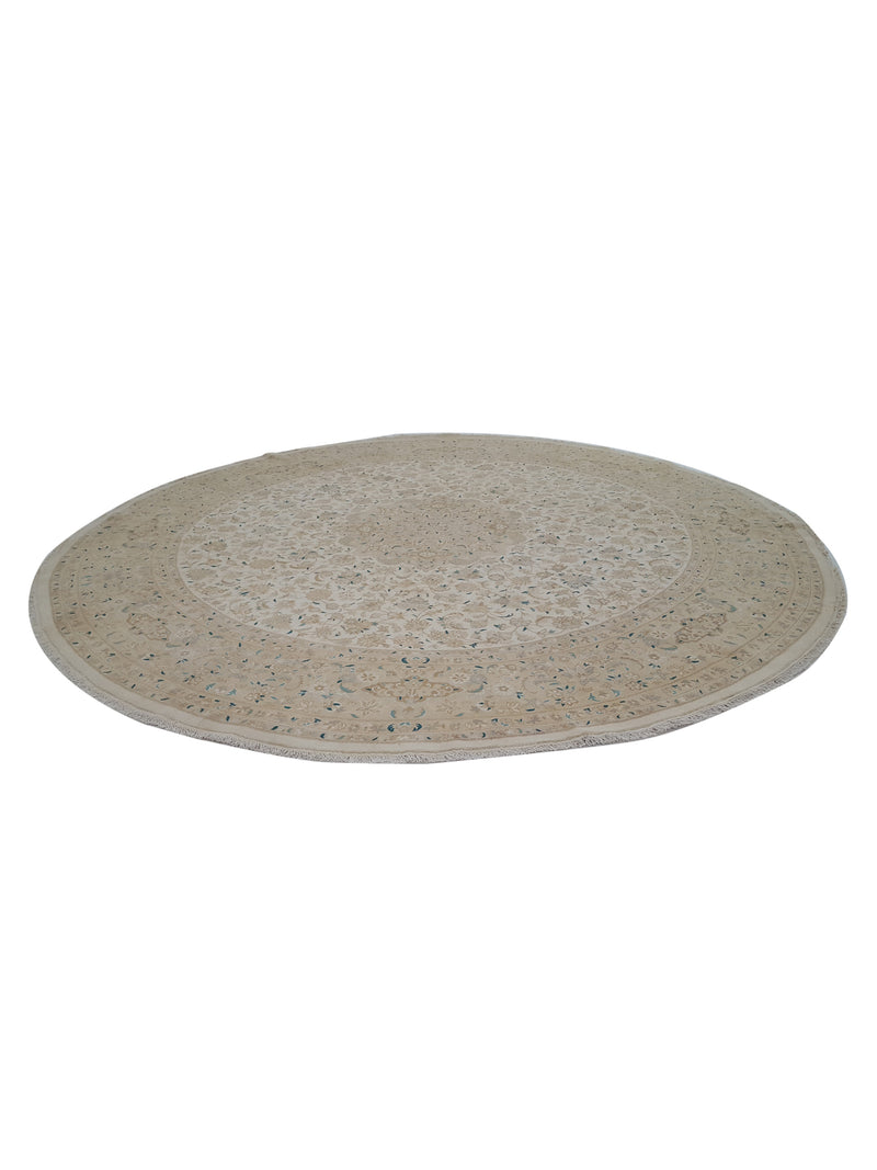 Pacific Classic 39613 Beige Beige Traditional Hand Knotted Rug