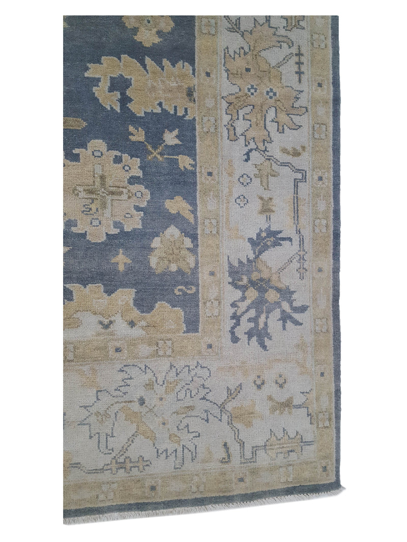 Pacific Marco 39772 Grey Beige Transitional Hand Knotted Rug