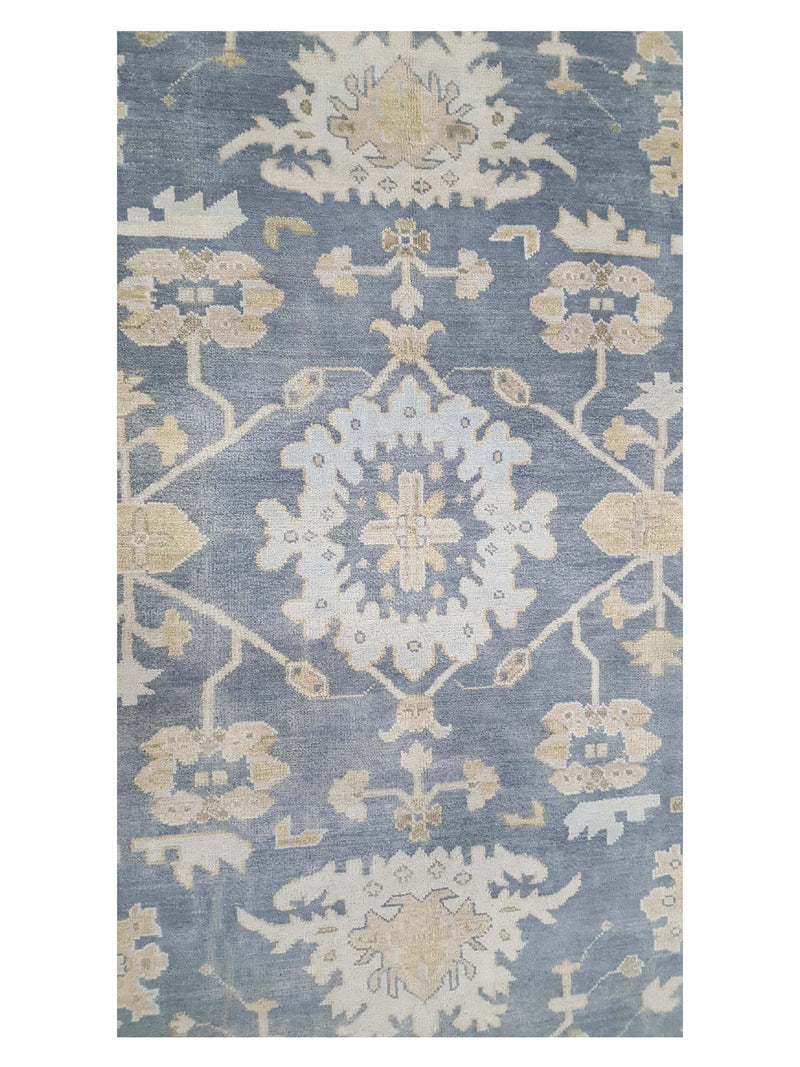 Pacific Marco 39772 Grey Beige Transitional Hand Knotted Rug