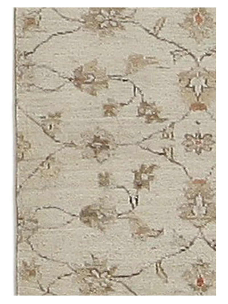 Pacific Ziegler 39817 Ivory Ivory Transitional Hand Knotted Rug