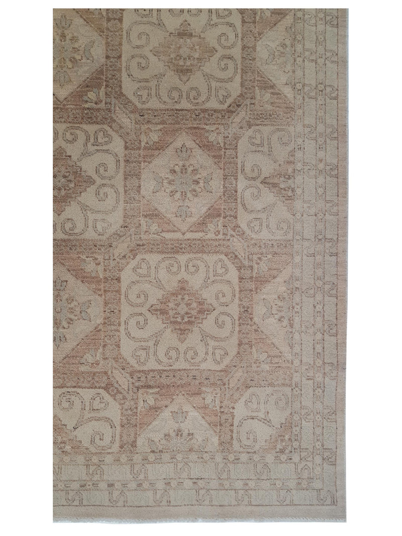 Pacific Khotan 39851 Ivory Lt.Brown Traditional Hand Knotted Rug