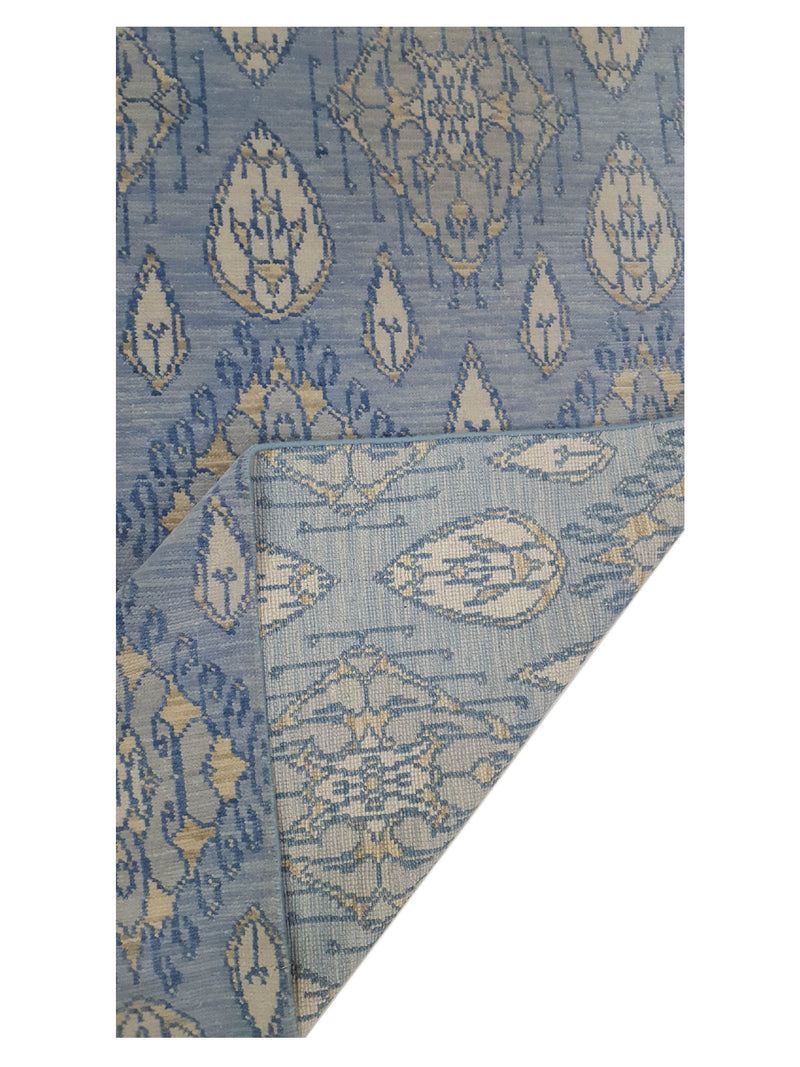 Pacific Arts and Crafts 39892 Lt.Grey Blue Transitional Hand Knotted Rug