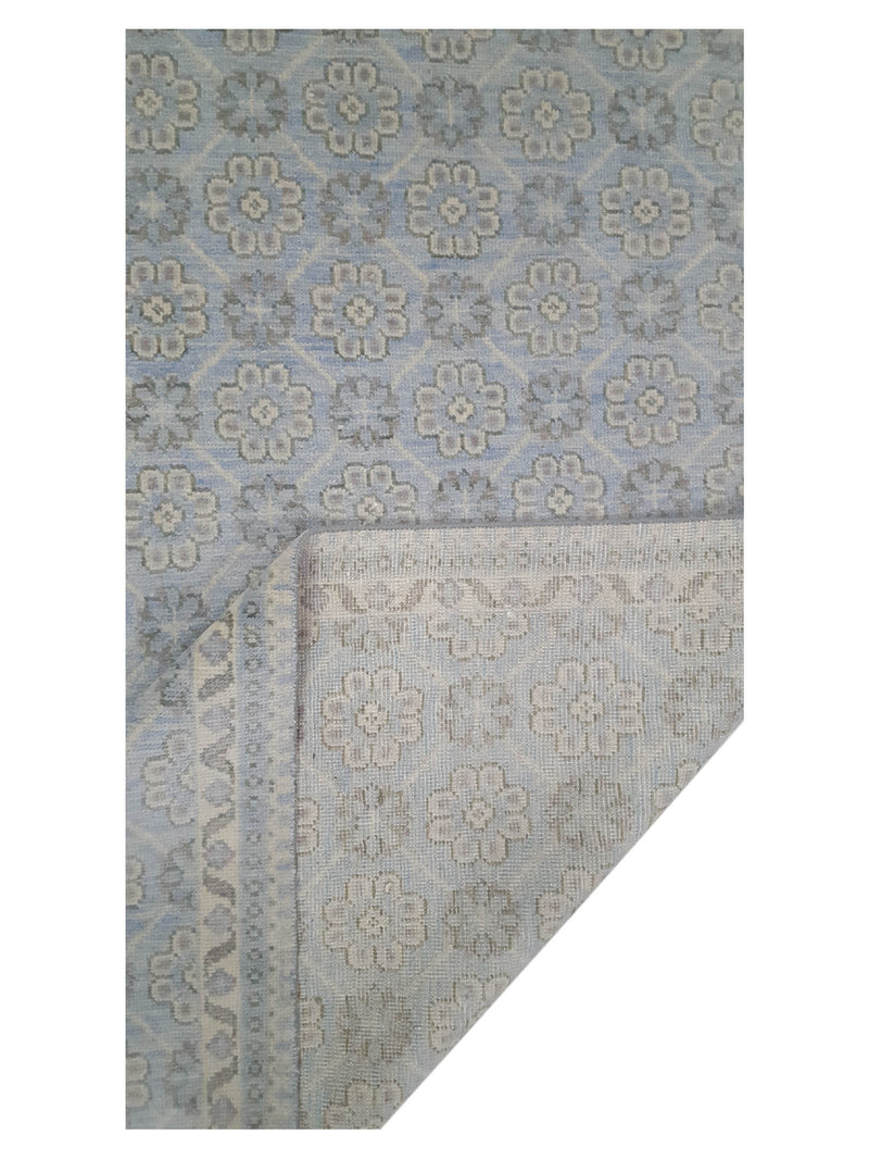 Pacific Khotan-In 39918 Lt.Blue Lt.Blue Transitional Hand Knotted Rug