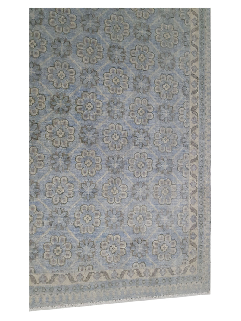 Pacific Khotan-In 39918 Lt.Blue Lt.Blue Transitional Hand Knotted Rug