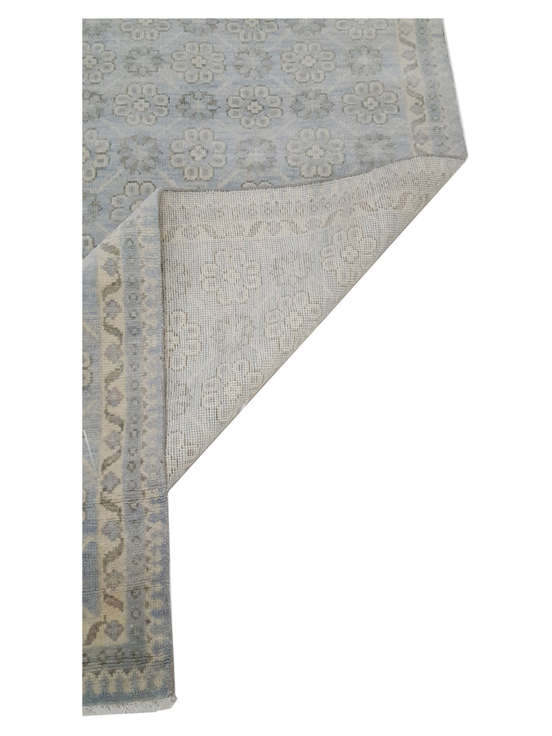 Pacific Khotan-In 39920 Lt.Blue Grey Transitional Hand Knotted Rug