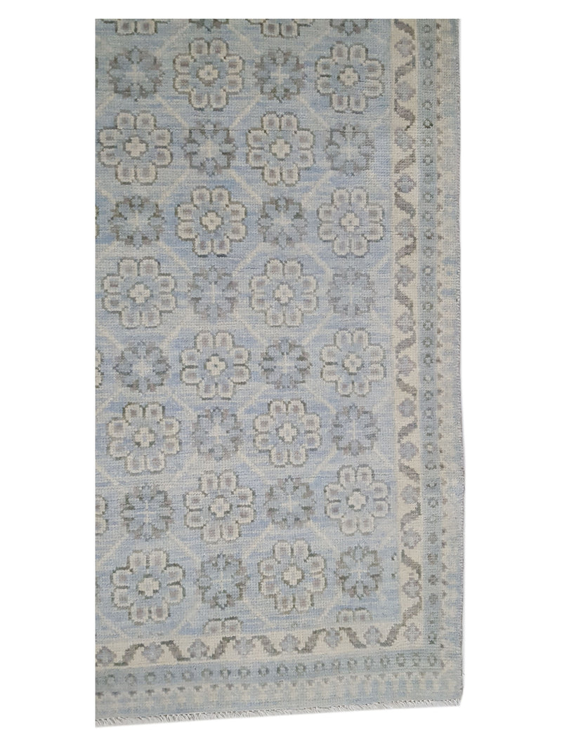 Pacific Khotan-In 39920 Lt.Blue Grey Transitional Hand Knotted Rug