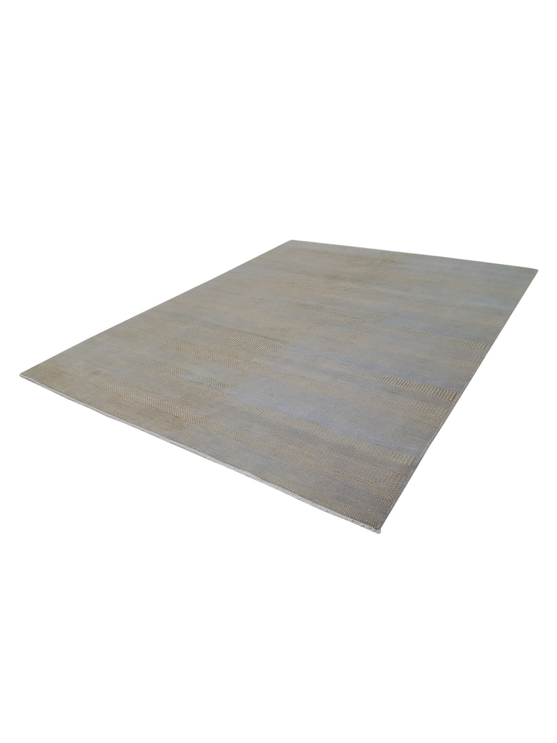 Pacific Touch 39931 Blue Beige Modern Hand Knotted Rug