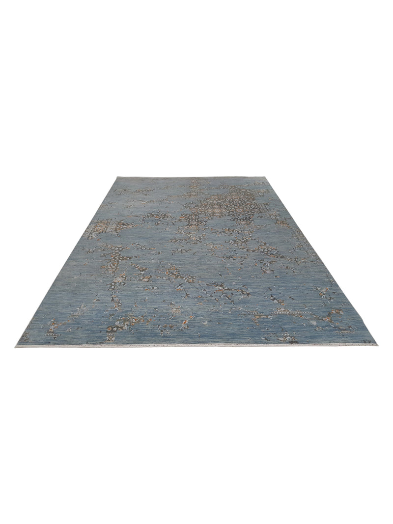 Pacific Erase 40068 Multi Sky Modern Hand Knotted Rug