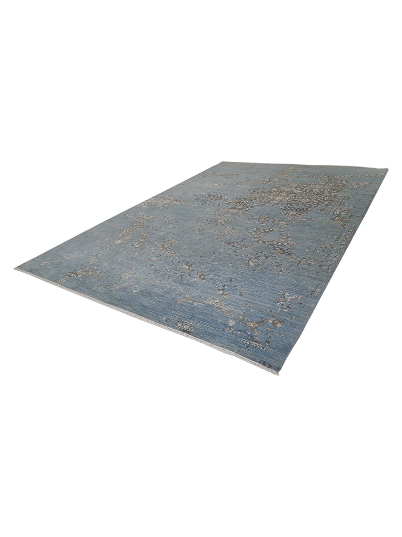 Pacific Erase 40068 Multi Sky Modern Hand Knotted Rug