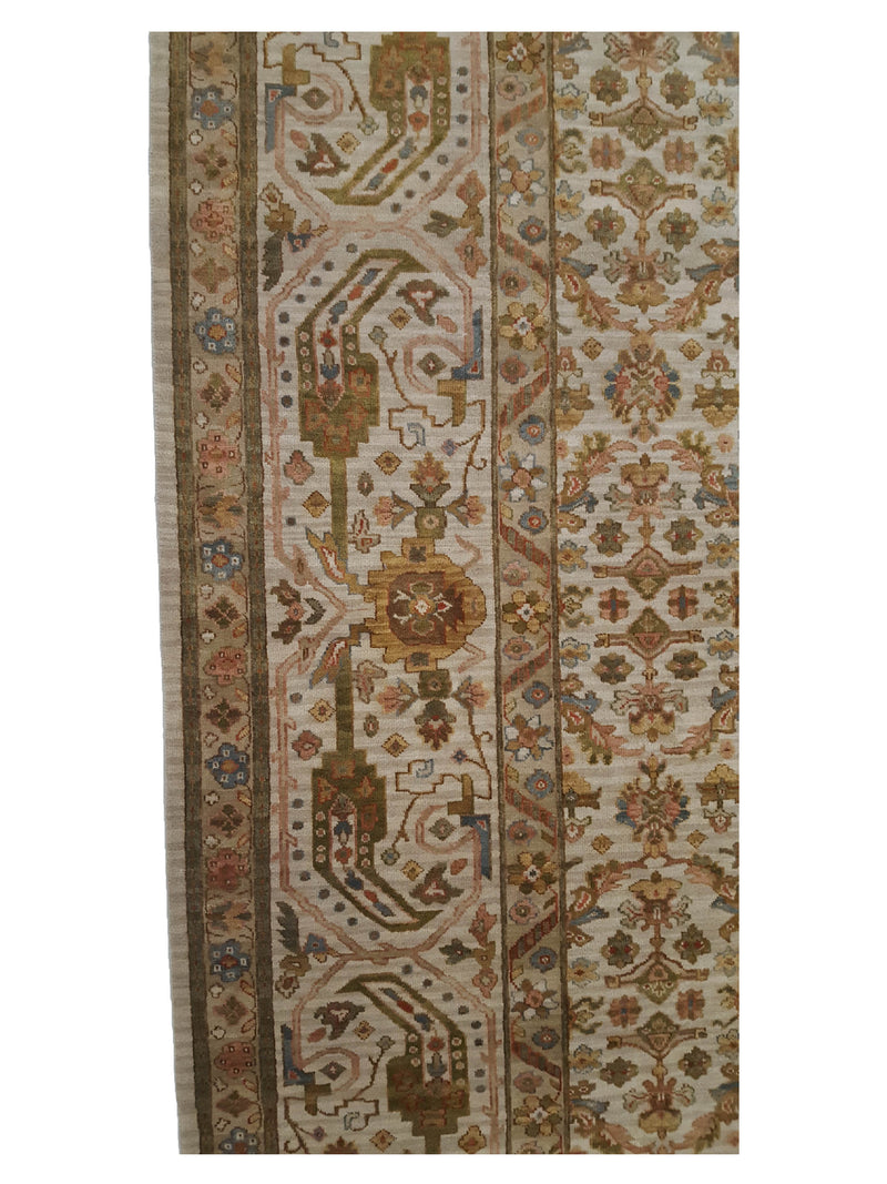 Pacific Maharaja 40155 Ivory Ivory Traditional Hand Knotted Rug