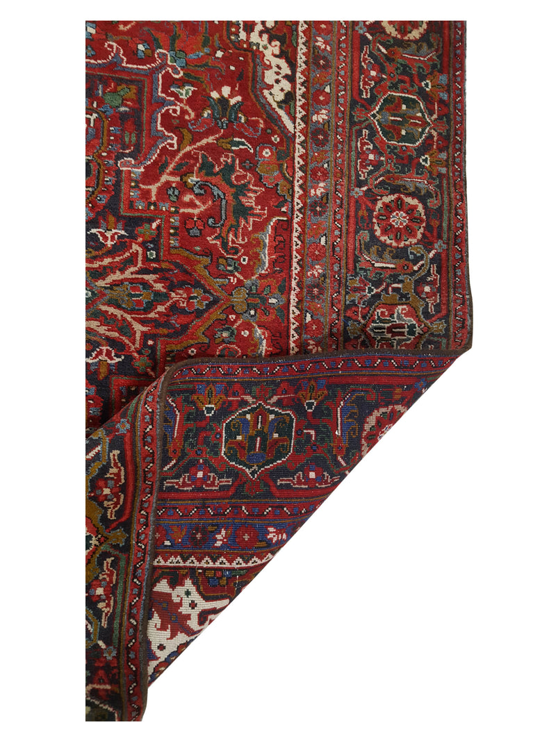 Pacific Heriz 40204 Red Ivory Traditional Hand Knotted Rug