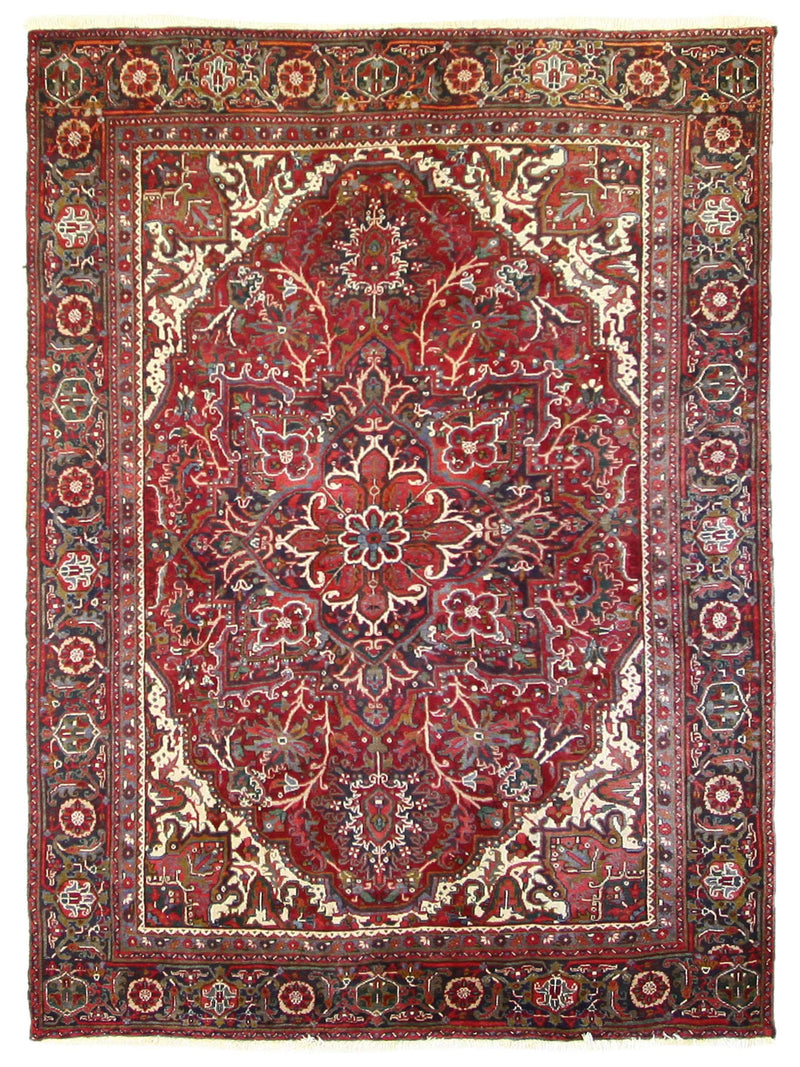 Pacific Heriz Red Ivory Traditional