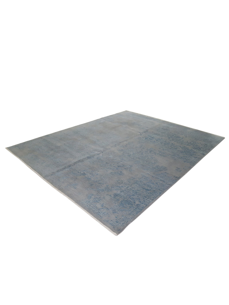 Pacific Erase 40252 Silver Sky Modern Hand Knotted Rug