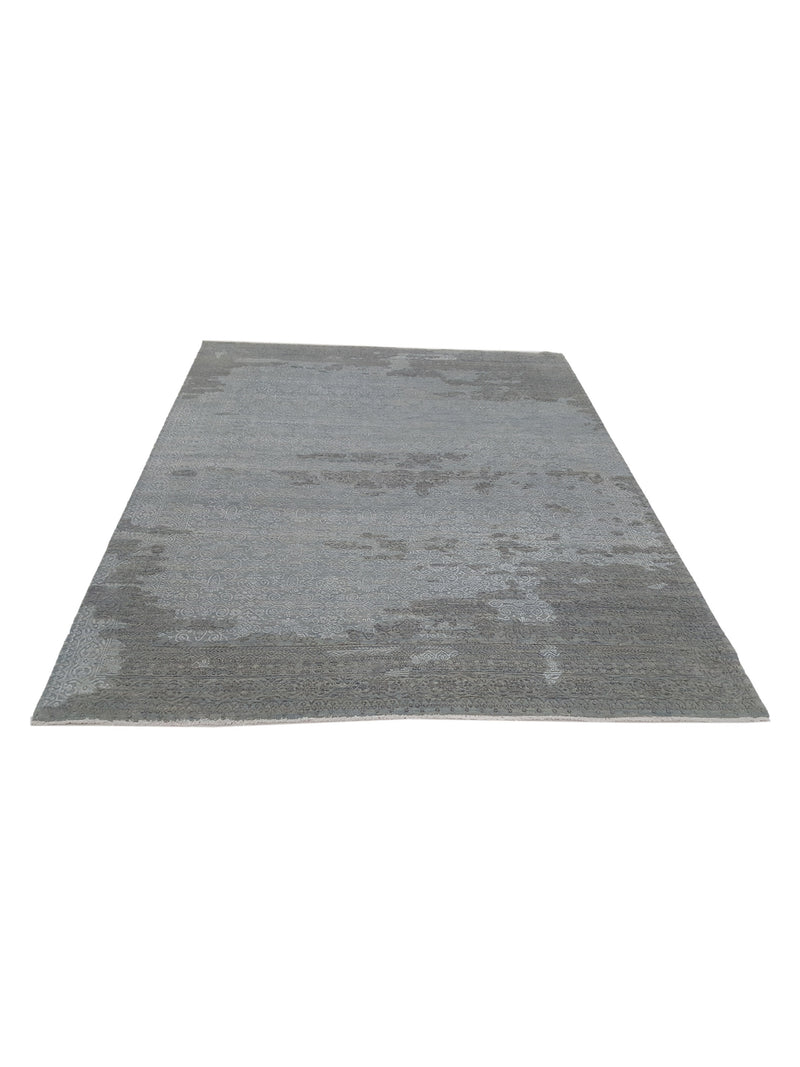 Pacific Erase 40275 Sky Beige Modern Hand Knotted Rug