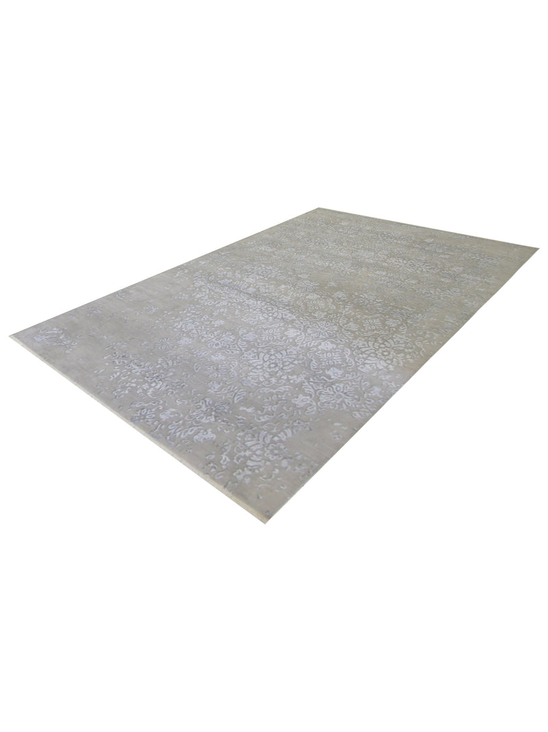 Pacific Erase 40309 Beige Sky Modern Hand Knotted Rug
