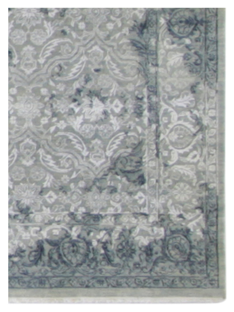 Pacific Erase 40315 Grey Beige Modern Hand Knotted Rug