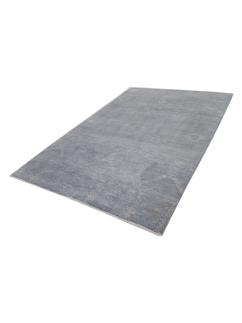 Pacific Jewel 40317 Grey Beige Transitional Hand Knotted Rug