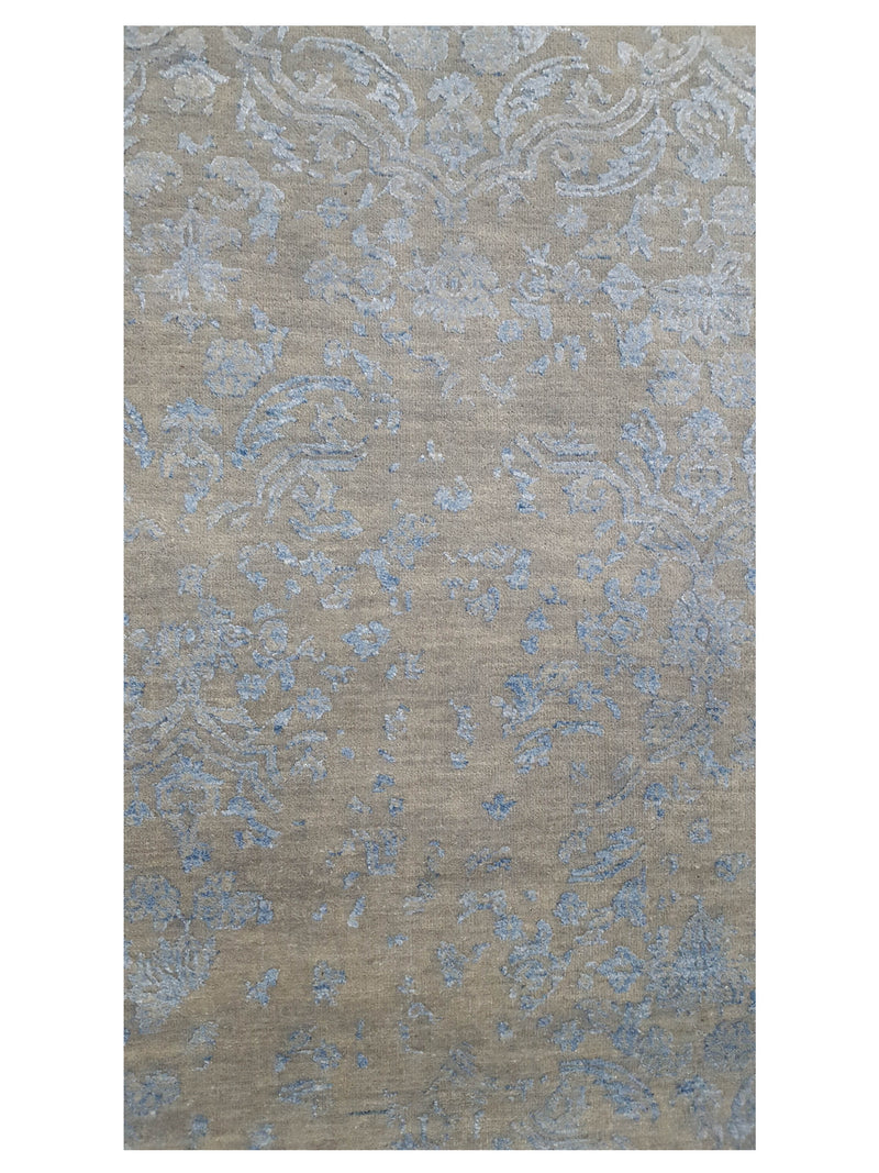 Pacific Erase 40322 Silver Sky Modern Hand Knotted Rug