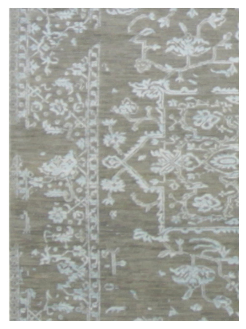 Pacific Erase 40326 Grey Sky Modern Hand Knotted Rug