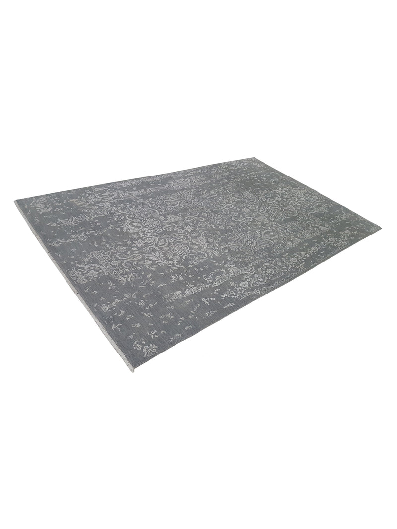 Pacific Erase 40332 Grey Beige Modern Hand Knotted Rug