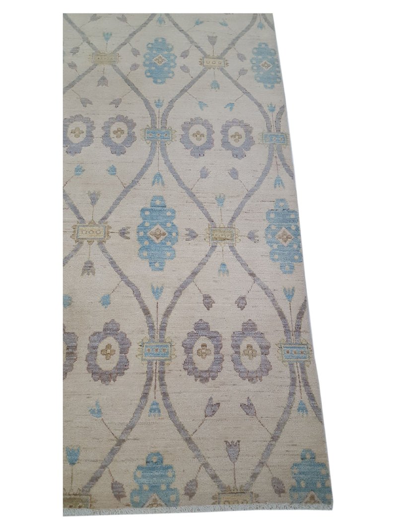 Pacific Ziegler 40420 Ivory Ivory Transitional Hand Knotted Rug