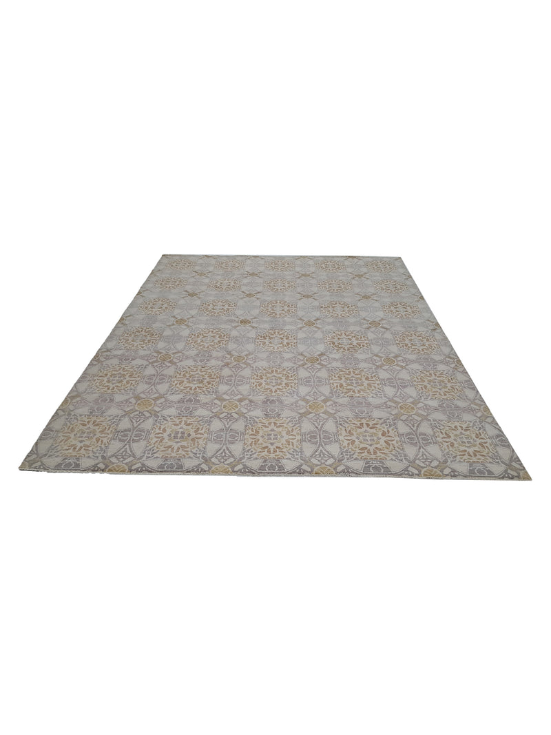 Pacific Ziegler 40421 Beige Beige Transitional Hand Knotted Rug