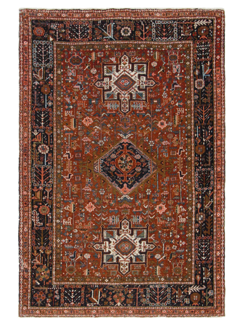 Pacific Karajah Burgundy Black Traditional