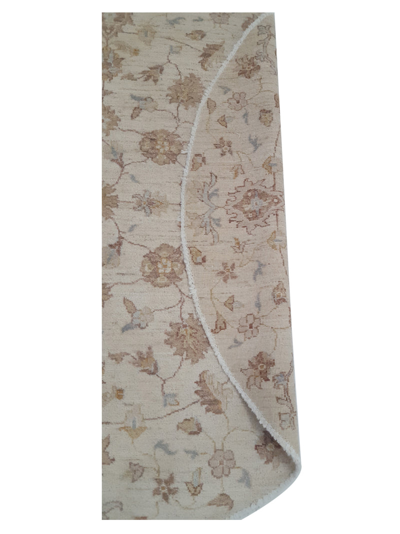 Pacific Ziegler 40565 Ivory Ivory Transitional Hand Knotted Rug