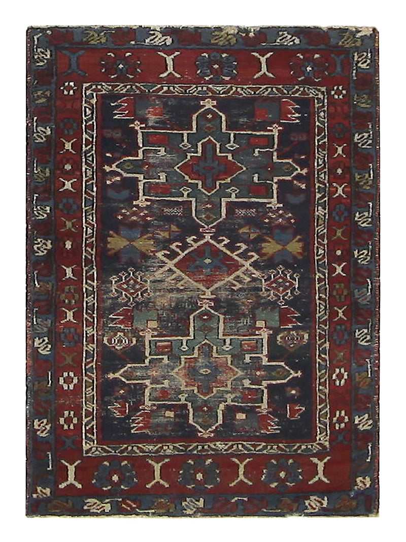 Pacific Karajah Black Red Traditional