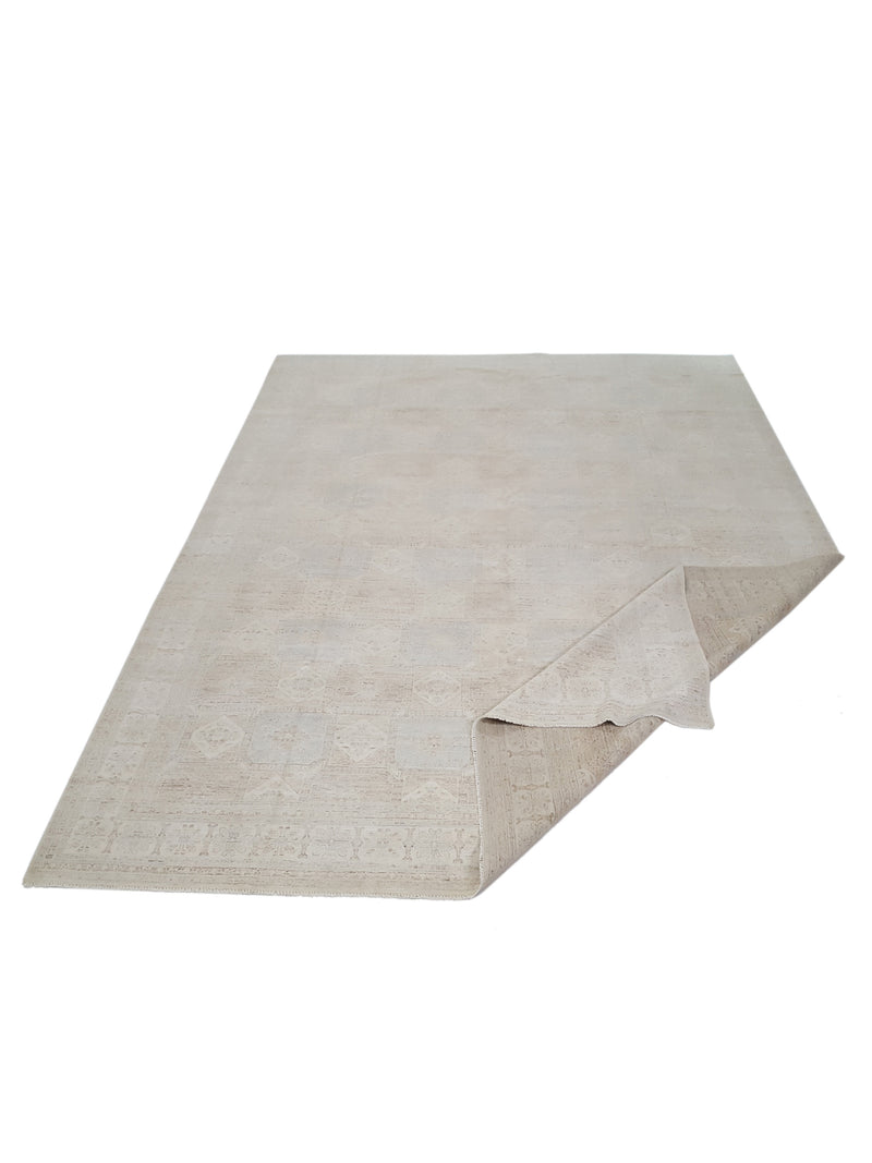 Pacific Ziegler 40700 Lt.Blue Ivory Transitional Hand Knotted Rug