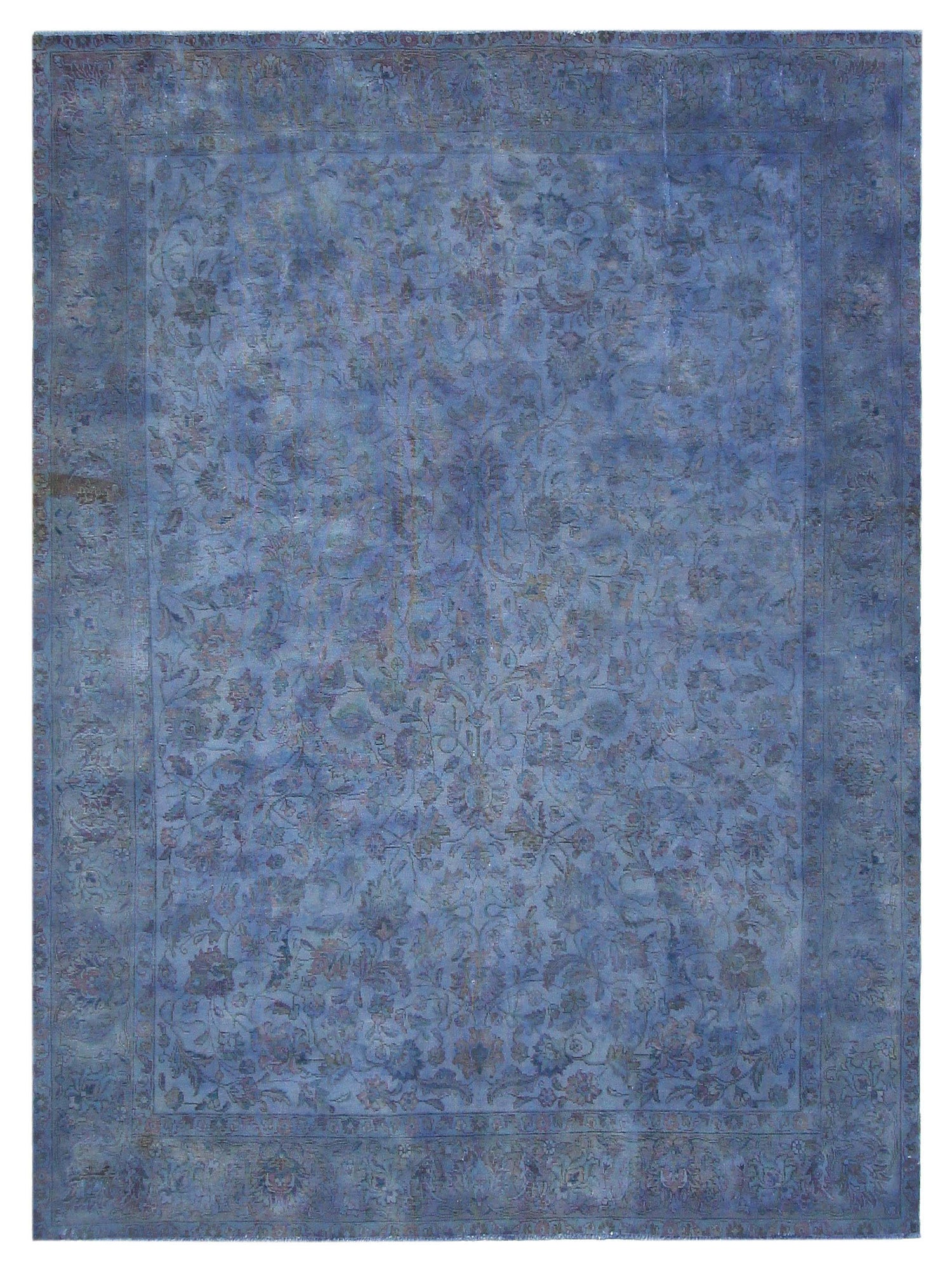 Pacific Vintage 40743 Navy Navy Vintage Hand Knotted Rug
