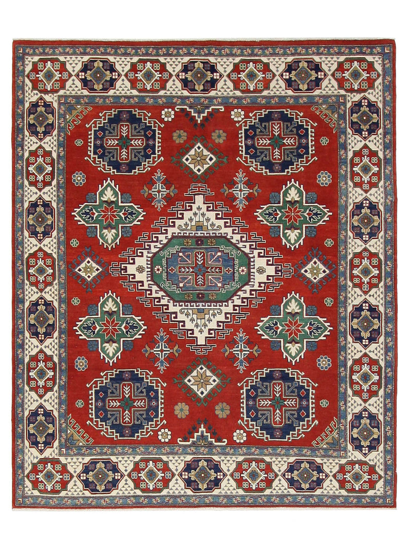 Pacific Kazak Red Ivory Traditional
