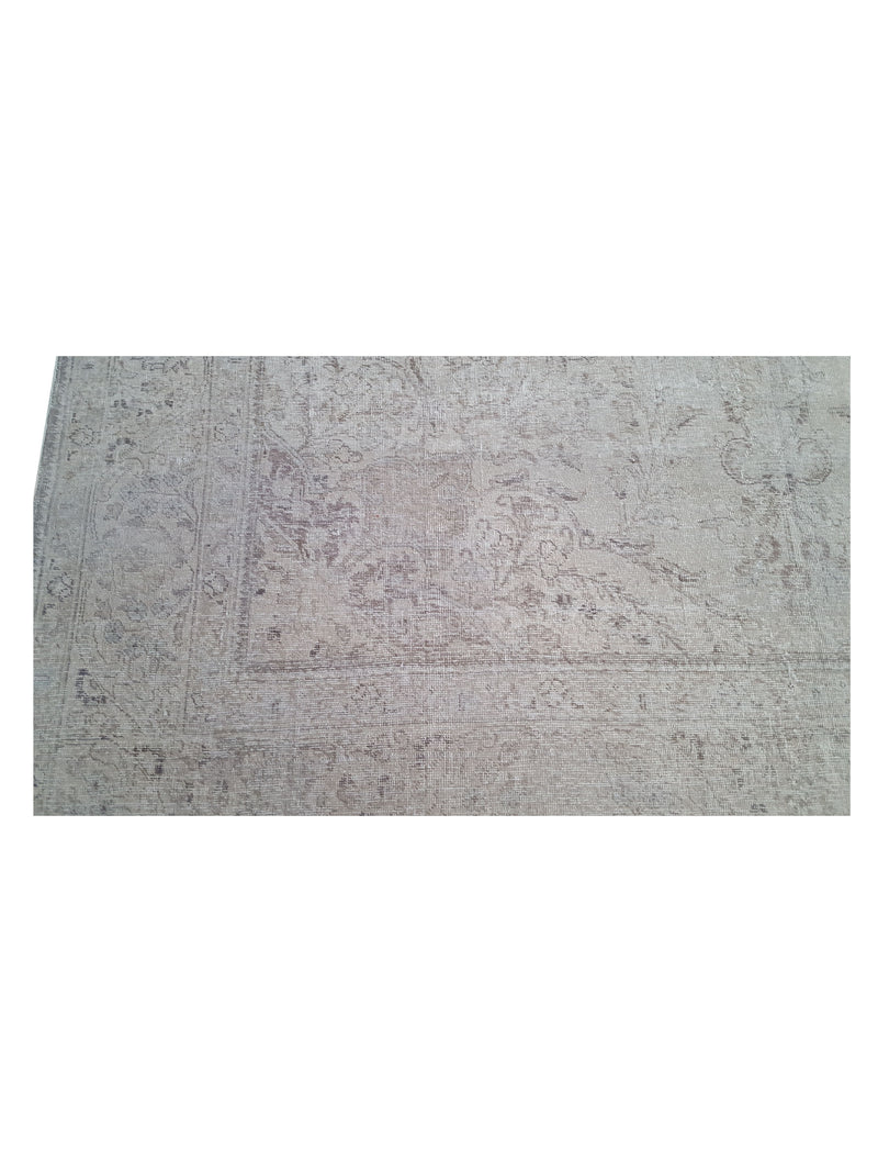 Pacific Vintage 40933 Beige Grey Vintage Hand Knotted Rug