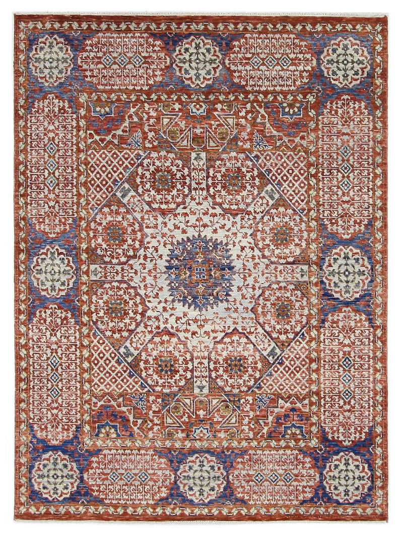 Pacific Anatolian Revival Orange Blue Transitional