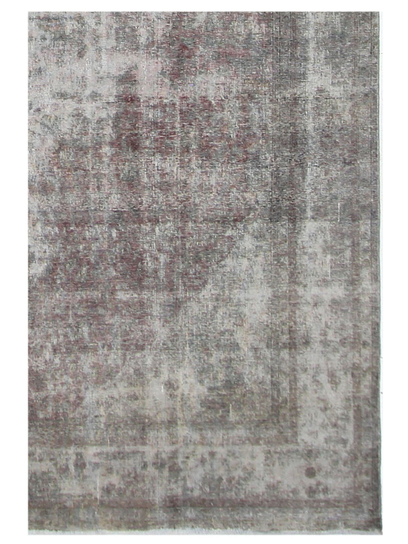Pacific Overdyed 40973 Grey Grey Transitional Hand Knotted Rug