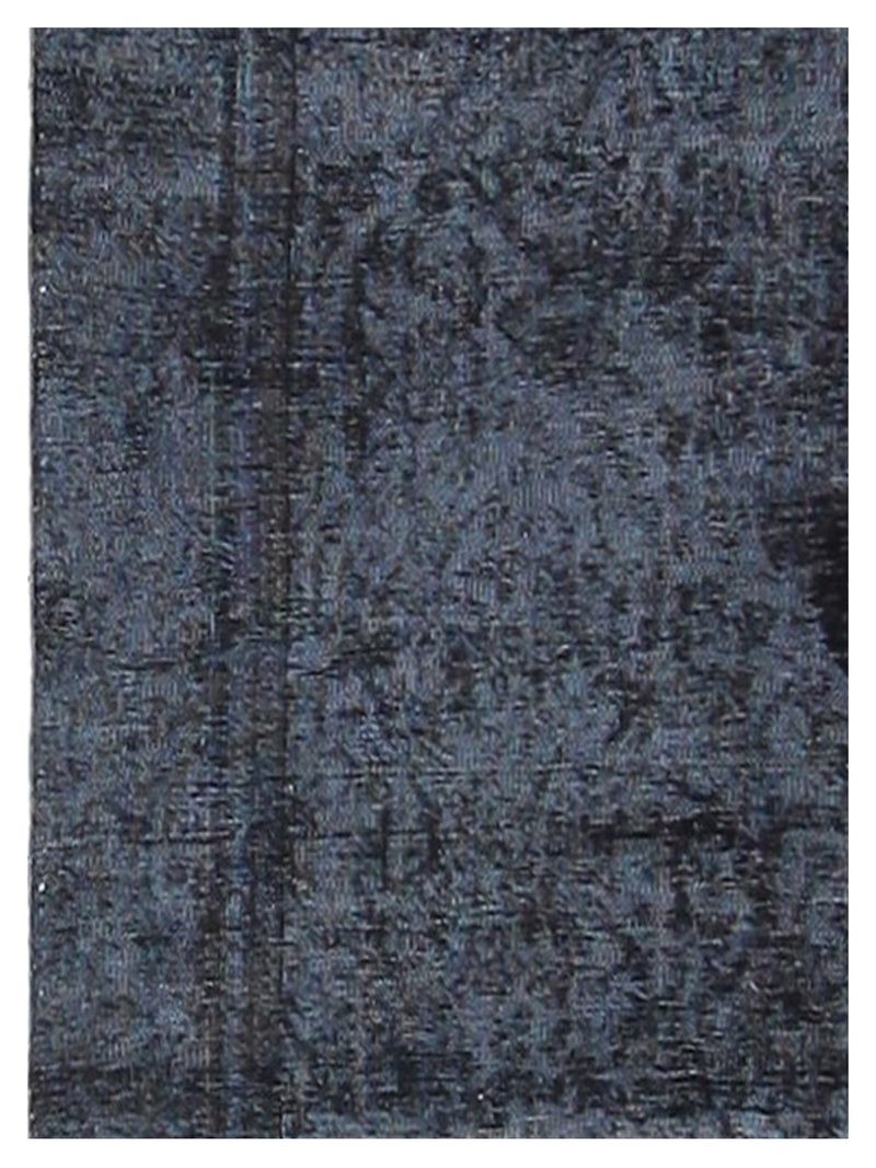 Pacific Overdyed 40976 Grey Chocolate Transitional Hand Knotted Rug