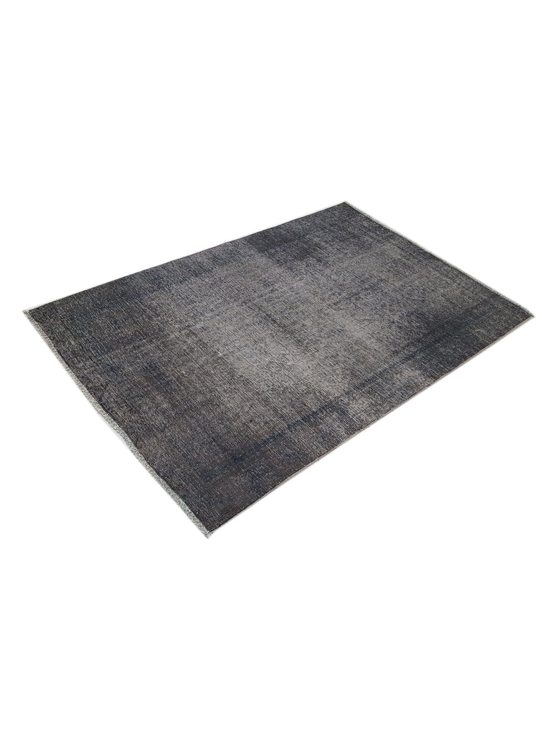 Pacific Overdyed 40987 Grey Grey Transitional Hand Knotted Rug