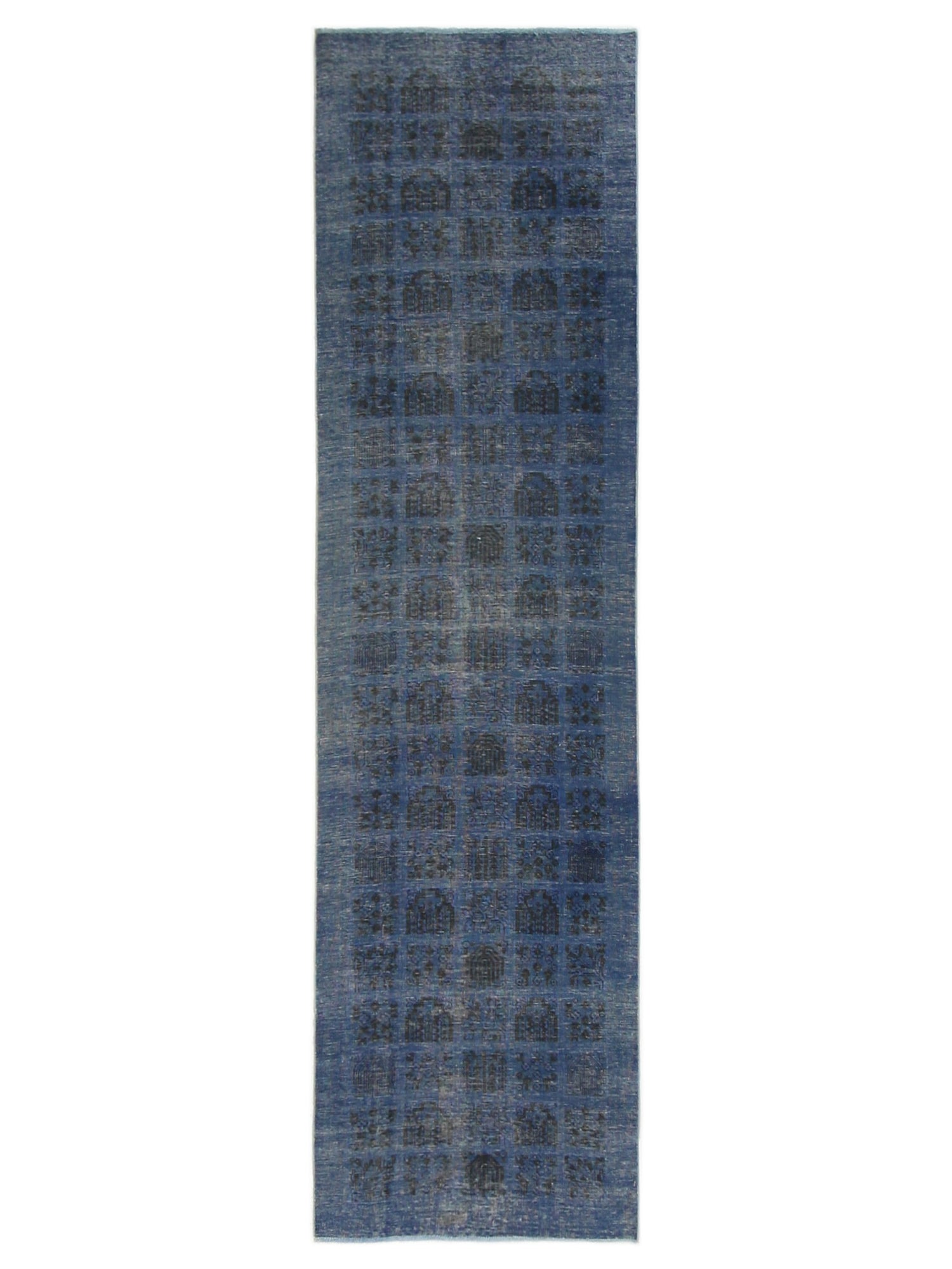 Pacific Vintage 40993 Blue Blue Vintage Hand Knotted Rug
