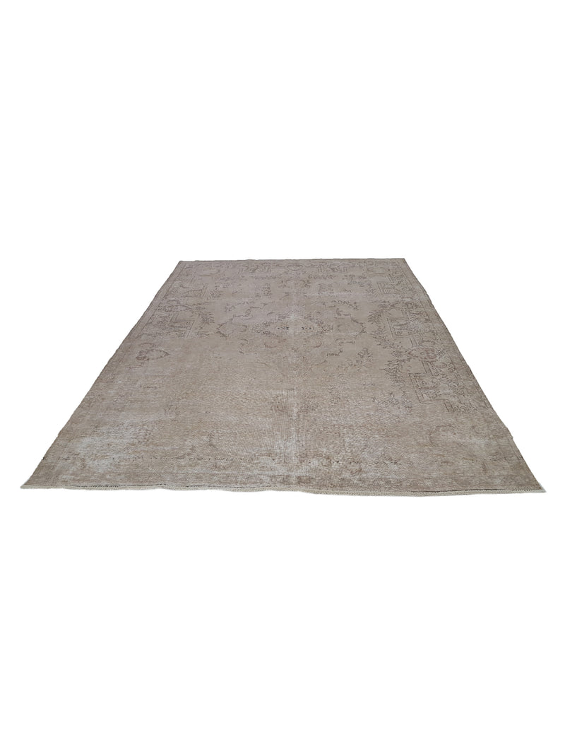 Pacific Vintage 41020 Ivory Ivory Vintage Hand Knotted Rug