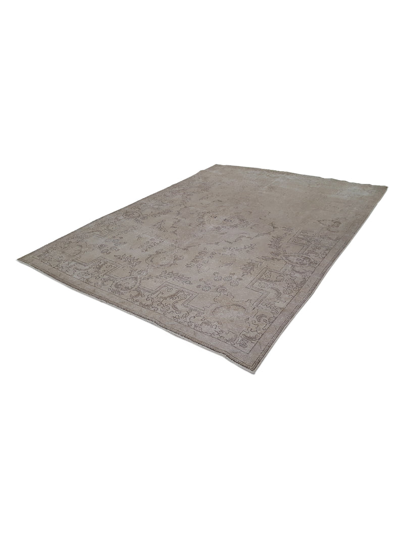 Pacific Vintage 41020 Ivory Ivory Vintage Hand Knotted Rug