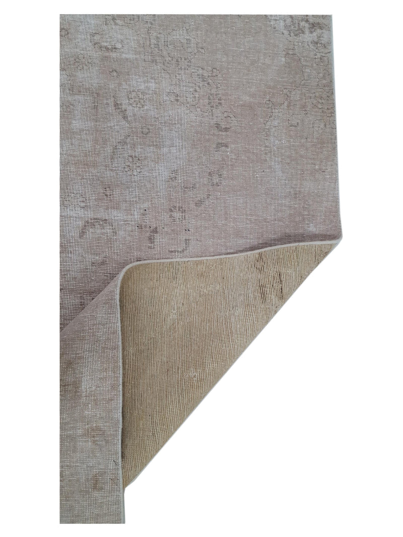 Pacific Vintage 41027 Beige Beige Vintage Hand Knotted Rug