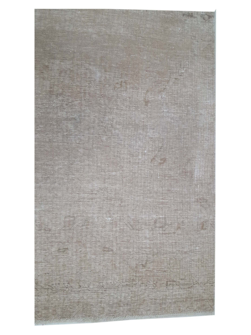 Pacific Vintage 41027 Beige Beige Vintage Hand Knotted Rug