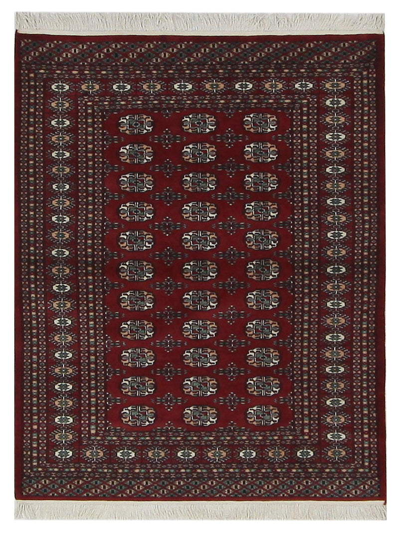 Pacific Bokhara Red Red Traditional